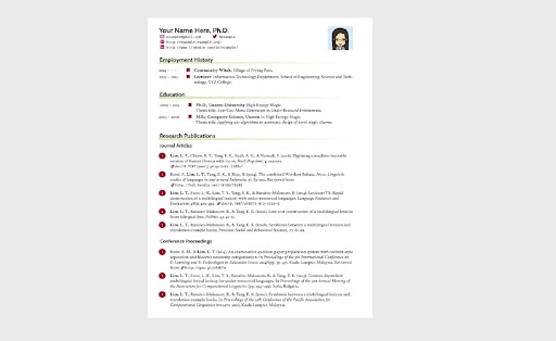 Top 18+ Free Resume Templates for Google Docs