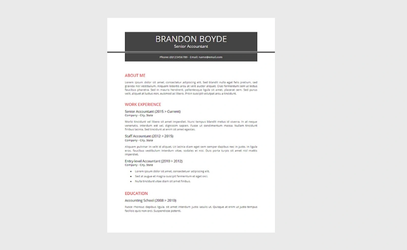 Top 18+ Free Resume Templates for Google Docs