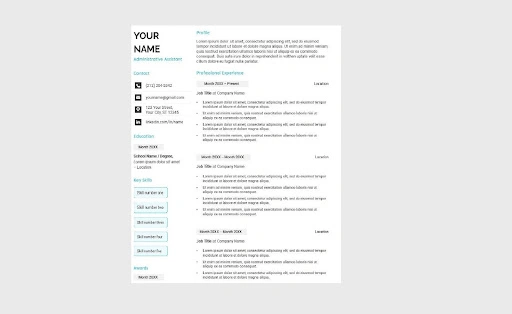 Top 18+ Free Resume Templates for Google Docs