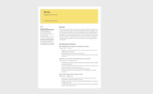 Top 18+ Free Resume Templates for Google Docs