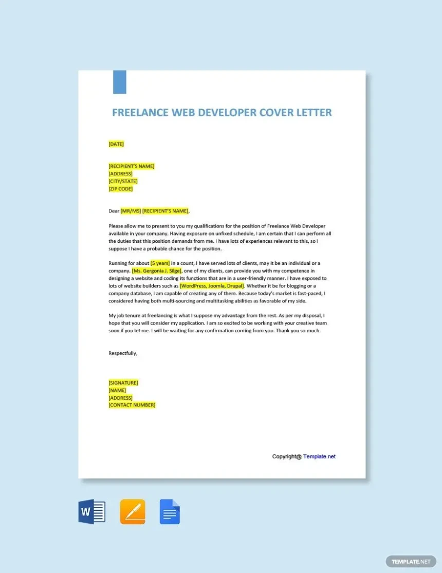 Basics of Using Cover Letter Templates in Google Docs: Tips and Recommendations for Beginners