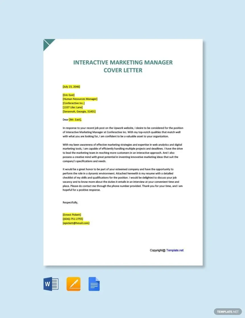 Basics of Using Cover Letter Templates in Google Docs: Tips and Recommendations for Beginners